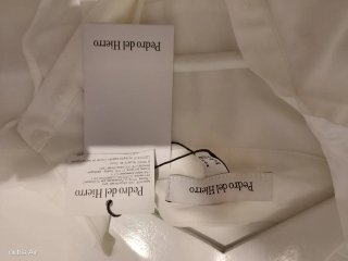 Blusa Pedro del Hierro Blanca Elegante
