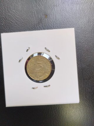Monedas Francia 5 Céntimos 1992