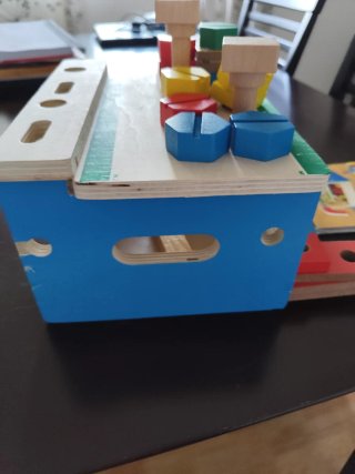 Banco de herramientas para niños de Melissa & Doug