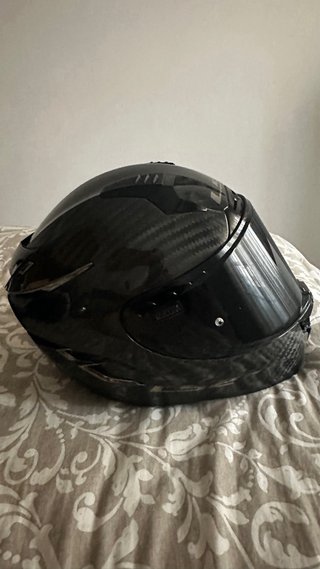 Casco Moto LS2 Carbono Negro