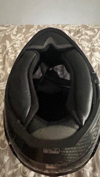 Casco Moto LS2 Carbono Negro