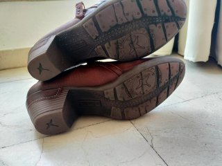 Botines Pikolinos de cuero marrones