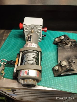 Winch WARN A2000 Yamaha 2000lb cabrestante