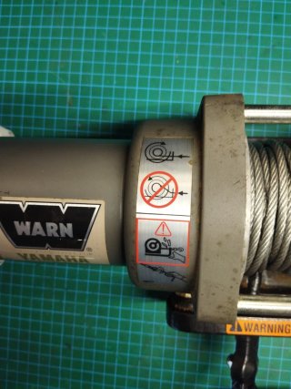 Winch WARN A2000 Yamaha 2000lb cabrestante