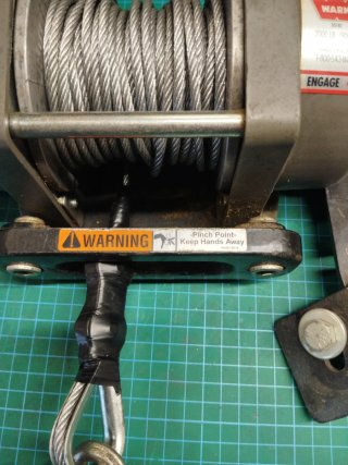 Winch WARN A2000 Yamaha 2000lb cabrestante