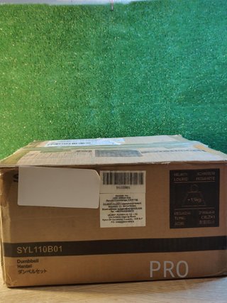 Juego de 2 mancuernas hexagonales 10KG