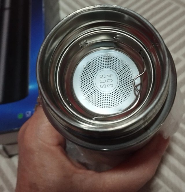 E_Lote 2 Botellas Termo 500ml lector LED Temperatu