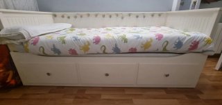 Diván Ikea 2 Camas Blanco