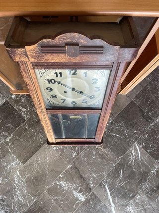 2 Orologi Antichi da Parete con Pendolo