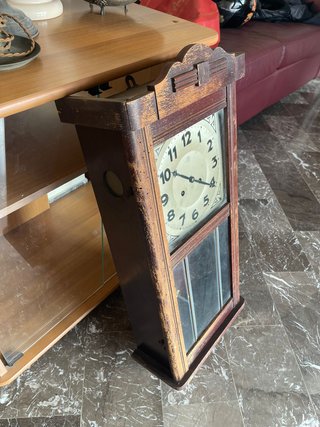 2 Orologi Antichi da Parete con Pendolo