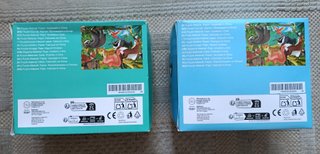 Lote 2 puzzles Tedi de 1.000 piezas, completos.