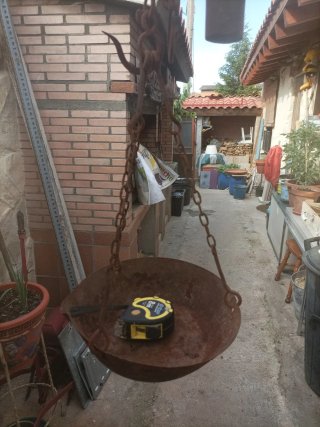 Antigua romana de pesaje