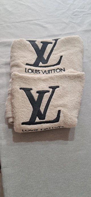 Asciugamani Ricamati Louis Vuitton