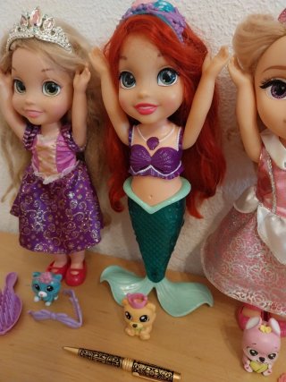 Lote Muñecas Princesas Disney