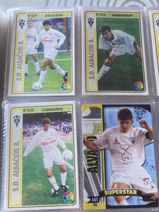 Cromos Albacete Balompié Primera División