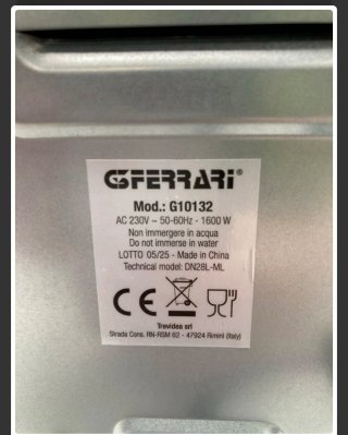 Horno G3 Ferrari 1600W 28L