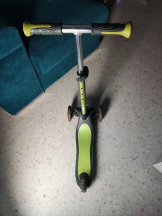Patinete Globber Elite Deluxe Light Verde