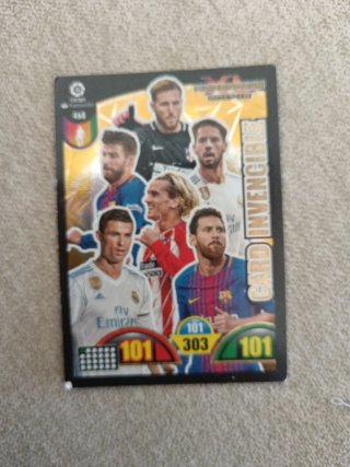 Carta Invencible LaLiga 2017-2018