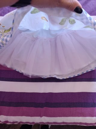 Gonna Monnalisa con tulle sotto