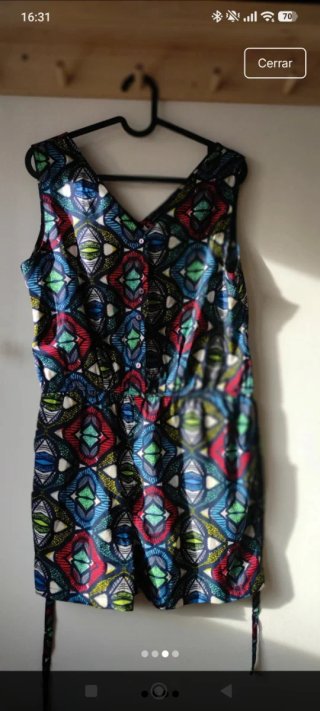 Mono estampado geométrico Primark Talla L