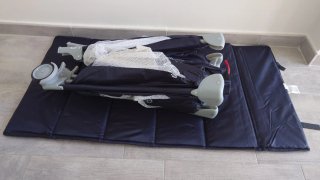 Cuna de viaje plegable marca MS baby world