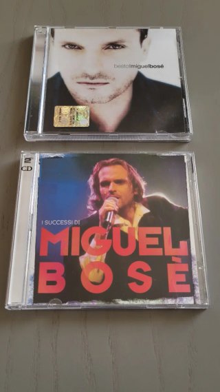 Set of n.2 album Miguel Bosé