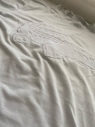 Camiseta Lacoste Cocodrilo azul claro