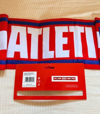 Bufanda Oficial Atlético de Madrid 2026