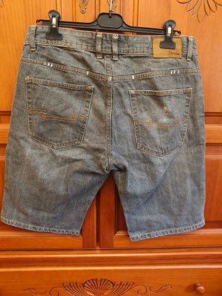 Pantalón corto vaquero gris Easy Wear