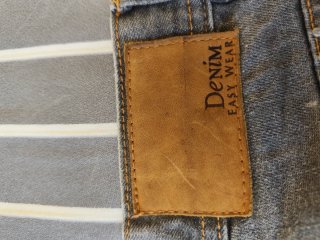 Pantalón corto vaquero gris Easy Wear