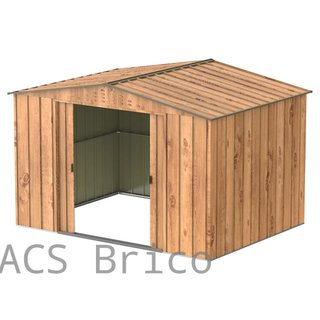 Caseta Metálica Top Hércules 233x321x209 cm - Duramax