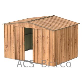Caseta Metálica Top Hércules 233x321x209 cm - Duramax