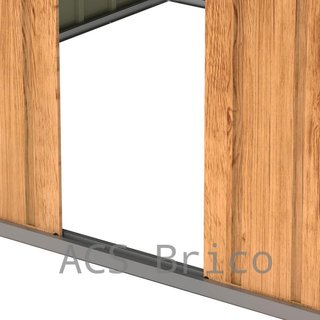 Caseta Metálica Top Hércules 233x321x209 cm - Duramax