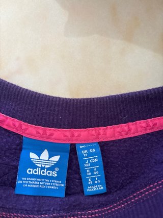 Sudadera Adidas Originals Morada Talla M