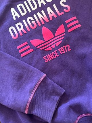Sudadera Adidas Originals Morada Talla M