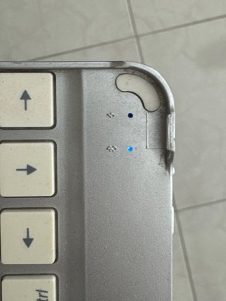 Teclado Bluetooth Plata