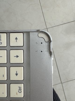 Teclado Bluetooth Plata