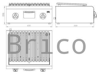 Barbacoa Gas Serie 500 - B600