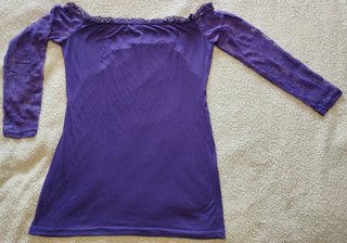 Vestido/Camiseta Jack Daniel's Morado Talla Única
