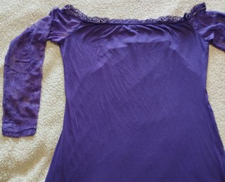 Vestido/Camiseta Jack Daniel's Morado Talla Única