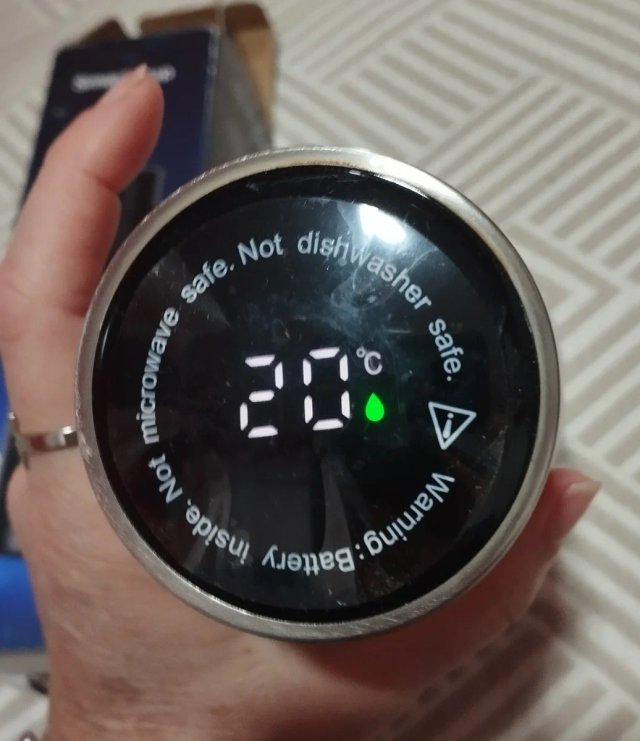 Botella Termo Inteligente LED 500ml