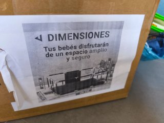 Parque infantil con accesorios