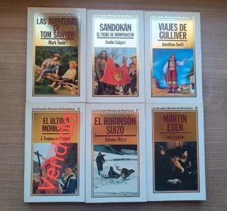 Libros Las Grandes Novelas de Aventuras