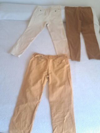Lote 3 Pantalones Pana Hombre Cortefiel Talla 44-6