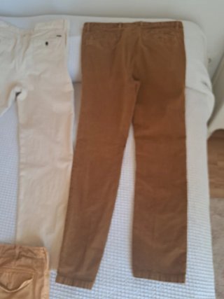 Lote 3 Pantalones Pana Hombre Cortefiel Talla 44-6