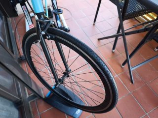 Bicicleta Fixie Urbana Moma Bikes Azul