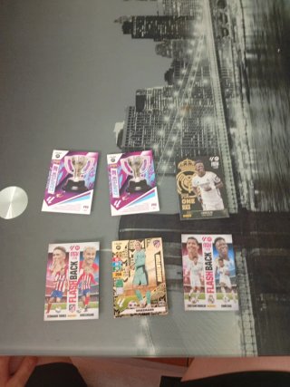 Lote de cromos de fútbol Panini