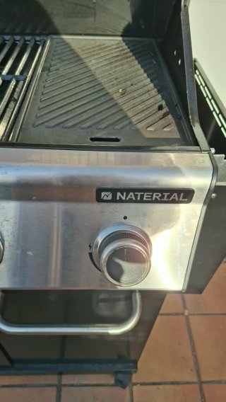 Barbacoa de gas Naterial 4 quemadores + plancha