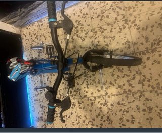 Bicicleta infantil azul