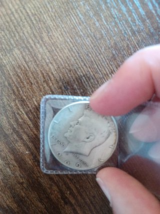 Moneta 1969 Kennedy con argento